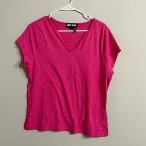 DKNY Bright Pink Short Sleeve Tee